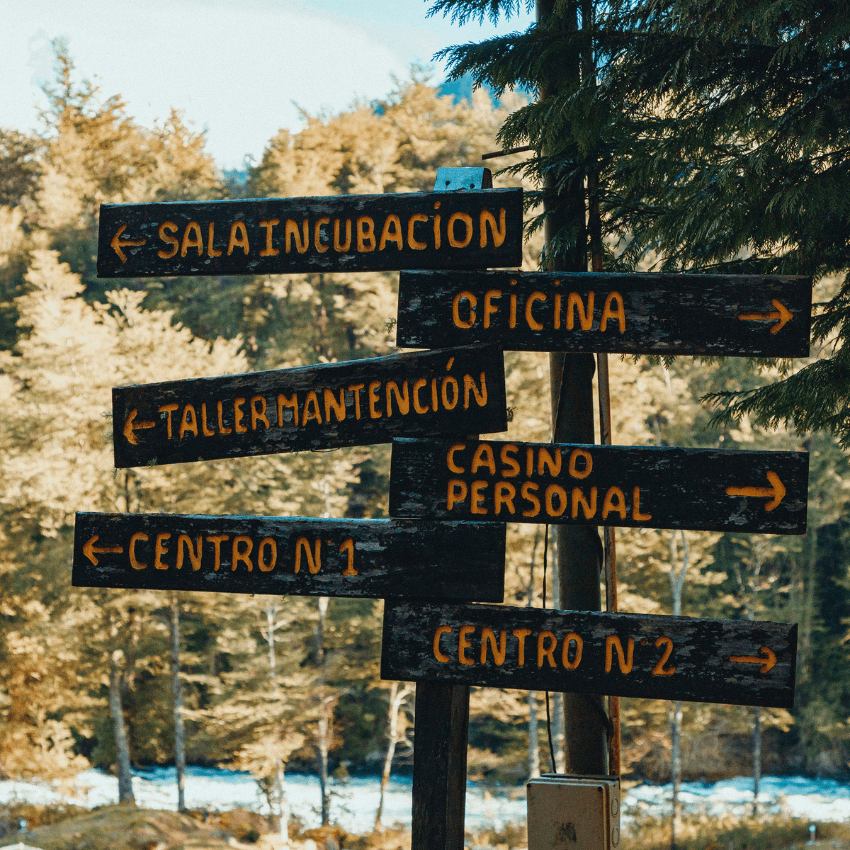 Entre Ríos — facility signs